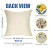 Fahrendom Blue Lemon Italy Tile Pattern Decorative Throw Pillow Covers