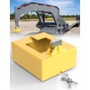 Gooseneck Trailer Lock, Gooseneck Lock for Trailers, Fits Round and