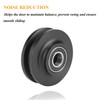 4Pcs Sliding Barn Door Wheel Heavy Duty Cabinet Window Pulley