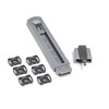 6 Piece USB Type A Port Secruity Blocker with Removal
