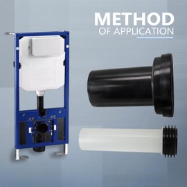 Wall Hung Toilet Connector Parts for Geberit 240.752.11.1 and 152.404.46.1