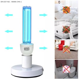 Coospider CTUV-25 UVC Germicidal Lamp with timer & 8,000 hour lamp