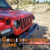 sky66_78 Front Bumper Grille Winch Brush Guard 82215351 For Jeep