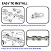 BeiLan 116 Links Bicycle Chain 9-Speed