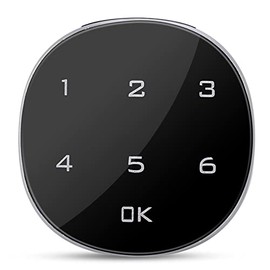 Cerradura Electrónica con Contraseña Digital Pantalla Táctil de Aleación de Zinc para Cajones y Buzón de Correo Segura y Codificada