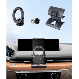 MaserWeller Car Phone Holder for Genesis G80 2021-2024 Accessories, 360° Rotation Phone Mount Compatible with MagSafe, Cell Phone Holder Does Not Affect Air Vent