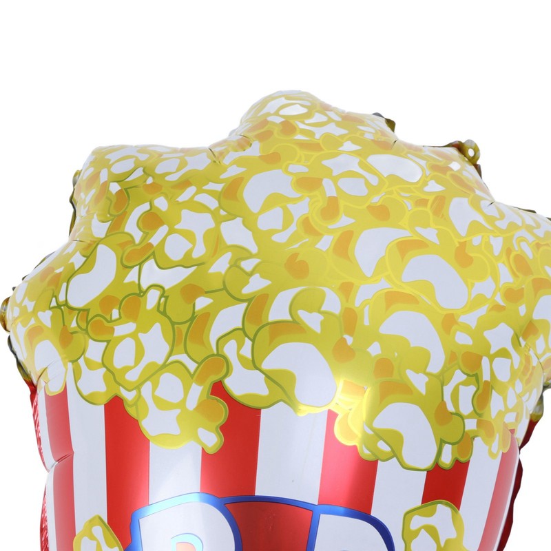 10pcs Popcorn Party Balloons Reusable Movie Theme Party Decoration Balloons