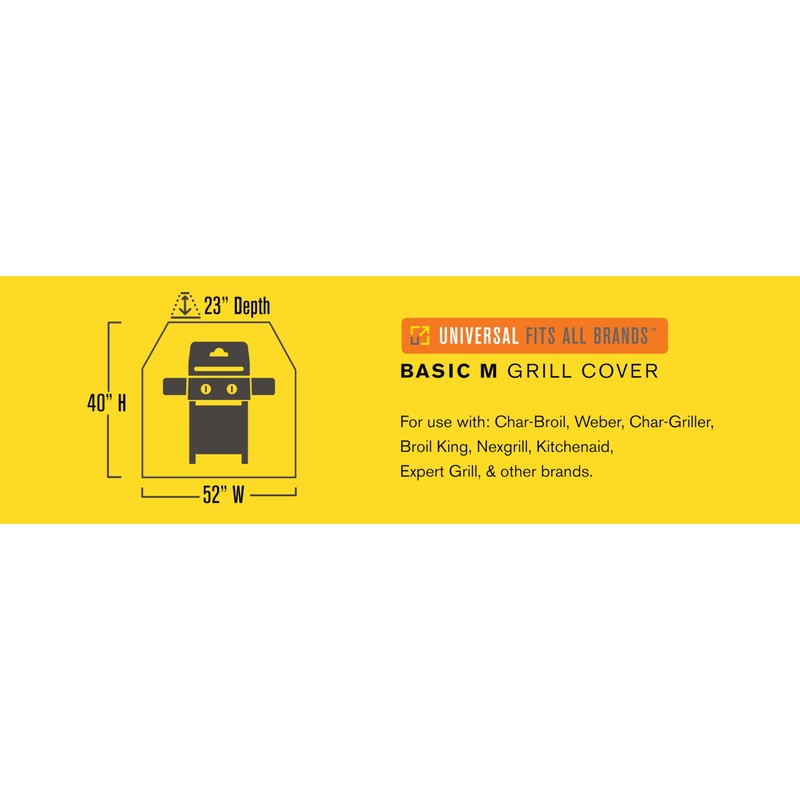Char-Broil 2 Burner Medium Basic Grill Cover