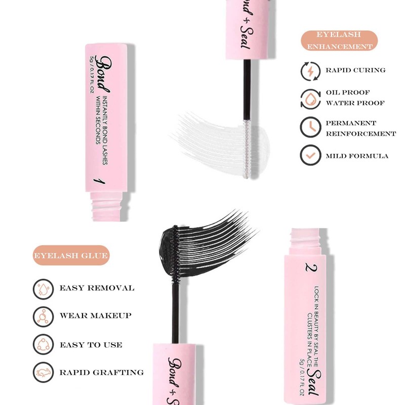 Bond & Seal Lash for Eyelash Extensions – Strong Hold,