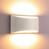 Lightess Modern LED Wall Sconce Light Dimmable 12W Up Down
