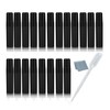 Elfenstall- Cool Black 25pcs 5ml 1/6OZ Atomizer Empty Matte Plastic