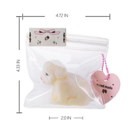 QCROAD SQUISHY QCROAD SQUISHY Puppy Paws Taba Squishy - Ultra Soft Silicone Dog Squishy, Handmade Stress-Relief Toys for Kids & Adults, Non-Toxic Squeeze Toys for Relaxation & Sensory Play