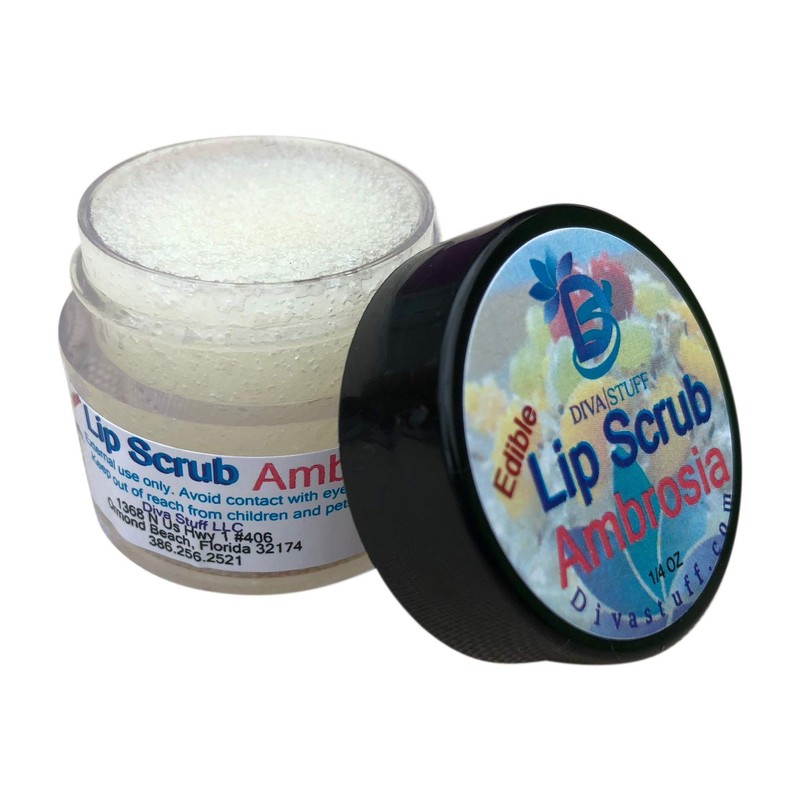 Diva Stuff Ultra Hydrating Lip Scrub for Soft Lips, Gentle