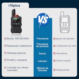 Walkie Talkie Radios de Comunicación Largo Alcance,16 Canales