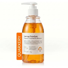 QUARXERY Champú Control de Aceite y Anticaspa Sauvage Freedom Shampoo para Cabello Graso con Ácido Salicílico, Árbol de Té y Aminoácidos, Limpieza Profunda del Cuero Cabelludo, Alivia Picor y Caspa