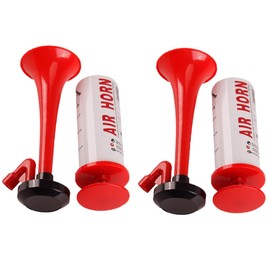 LABRIMP 2pcs Handheld Air Horn Air Horn for Bears Bullhorn Football Events Air Horn High Tune Car Horn Party Horn Horns Marine Boat Air Horn Bike Horn Tone Speakers Cheering Horn Aluminum