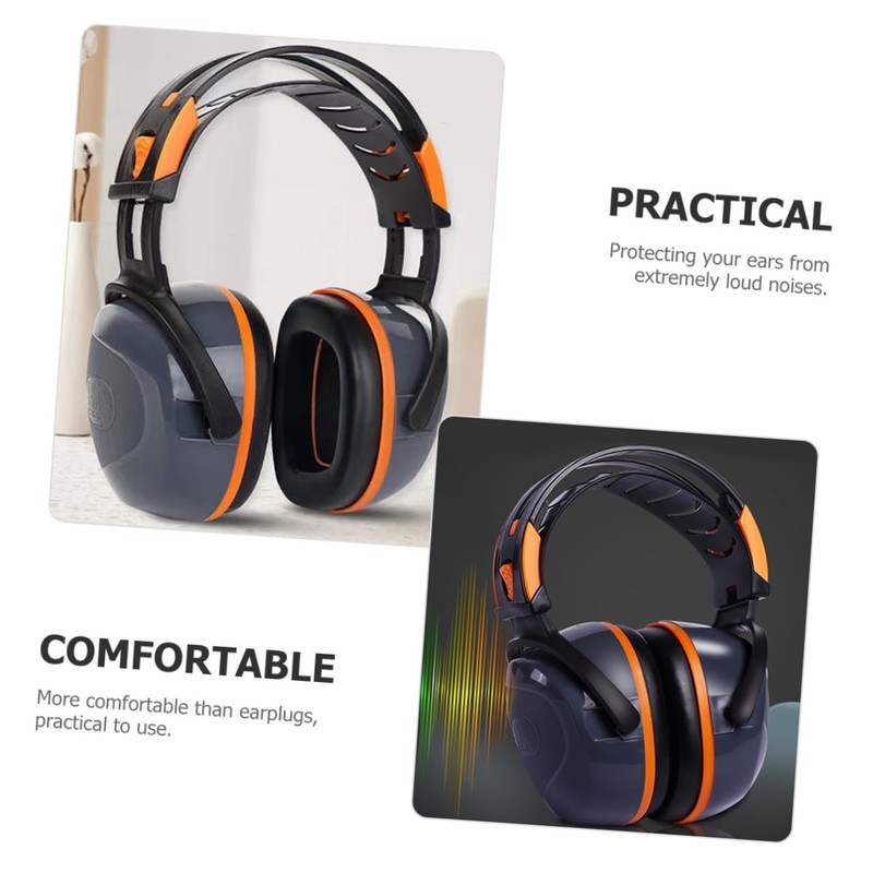 Kisangel Ear Protection Earmuffs for Drum Practice Comfortable Noise Cancelling