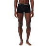 Lacoste Men's Cotton Stretch Essentials Trunks, 5-Pack, Black with Black