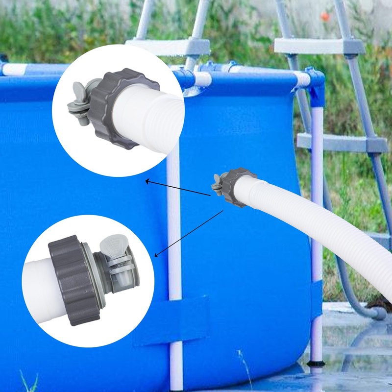 Pool Adapter A for Intex Pool, 2 Piece Connection Set