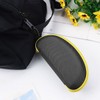3 x Portable Travel Glasses Sunglasses Case with Plastic Hooks,
