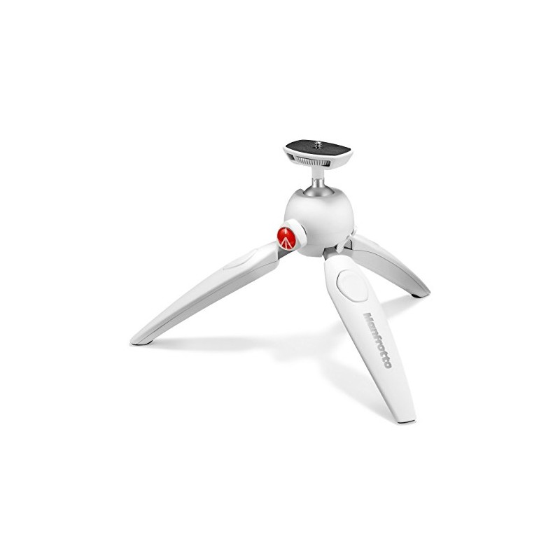Manfrotto MTPIXIEVO-WH Mini Tripié Pixi Evo, color Blanco