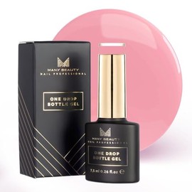 MANY BEAUTY Gel Nails Single-Phase 15 ml - Resistant and Durable Nail Gel - Gel for Nails - Gel Nails - Nails Gel - 1-Phase Gel for Gel Nails - Building Gel Thick Viscosity No. 016 BLUSH