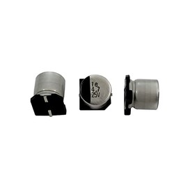 Elko Capacitor 20x Radial 4.7µF 25V SMD Electrolytic Capacitor up to 85°C 4.7uF Electrolytic Capacitor from Elna