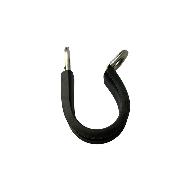 Rubber Lined P Clips Hose Pipe Clamp Stainless Steel -