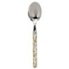 Kawaii 080789 Chou Chou Cutlery Series Dessert Spoon, Clover, Green