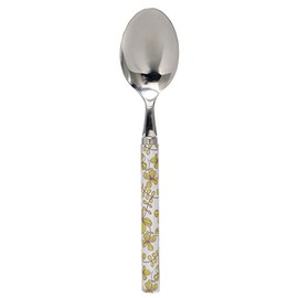 Kawaii 080789 Chou Chou Cutlery Series Dessert Spoon, Clover, Green