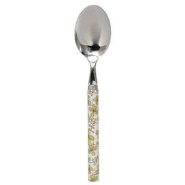 Kawaii 080789 Chou Chou Cutlery Series Dessert Spoon, Clover, Green