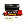 TANAKA 2 X TANAKA UNIVERSAL RED 4 POINT BUCKLE RACING