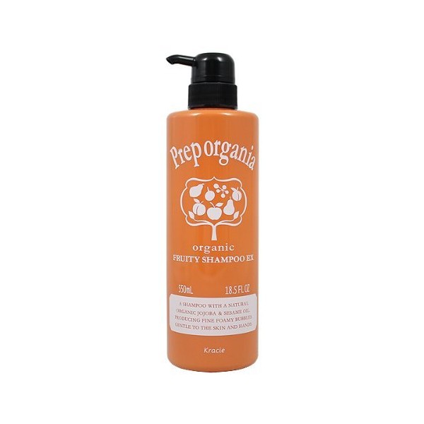 Kracie Prep Organia Fruity Shampoo EX 19.7 fl oz (550