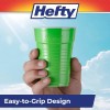 Hefty Party On 16oz Disposable Plastic Cups Assorted Colors 100