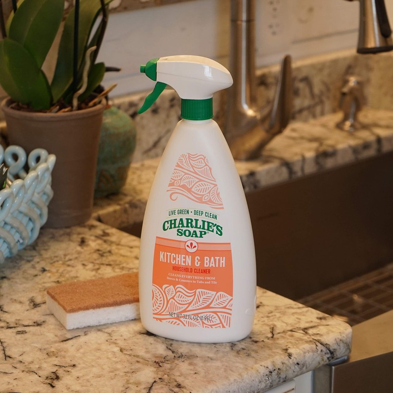 Charlie's Soap Indoor Outdoor and Kitchen & Bath Cleaner Variety