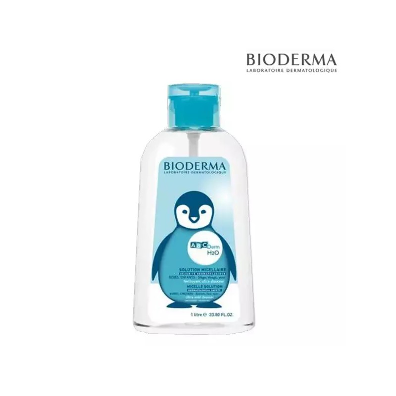 ABC Derm (무)바이오더마 ABC덤 H2O 1리터/에이비씨덤 펌프형 Bioderma ABCDerm H2O