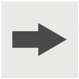 Arrow Solid Wall Cookie DIY Craft Reusable Stencil - 3.5 Inch