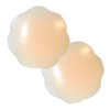 Braza Silicone Petal Tops - Reusable Nipple Covers - Beige