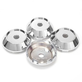 RhinoTuning 4 PCS 68mm/2.68in Wheel Center Caps Compatible with Rota Slipstream ADVAN RS II Chrome Rim Hub Caps, OD: 68mm/2.68in ID: 61.5mm/2.42in