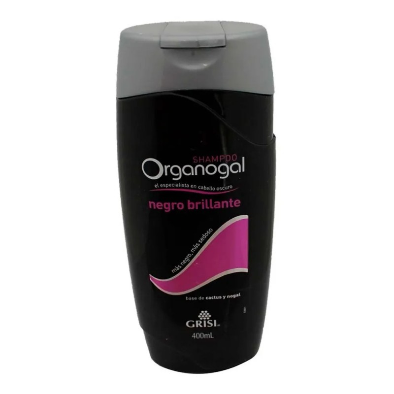 Shampoo Grisi Organogal Negro Brillante 400ml