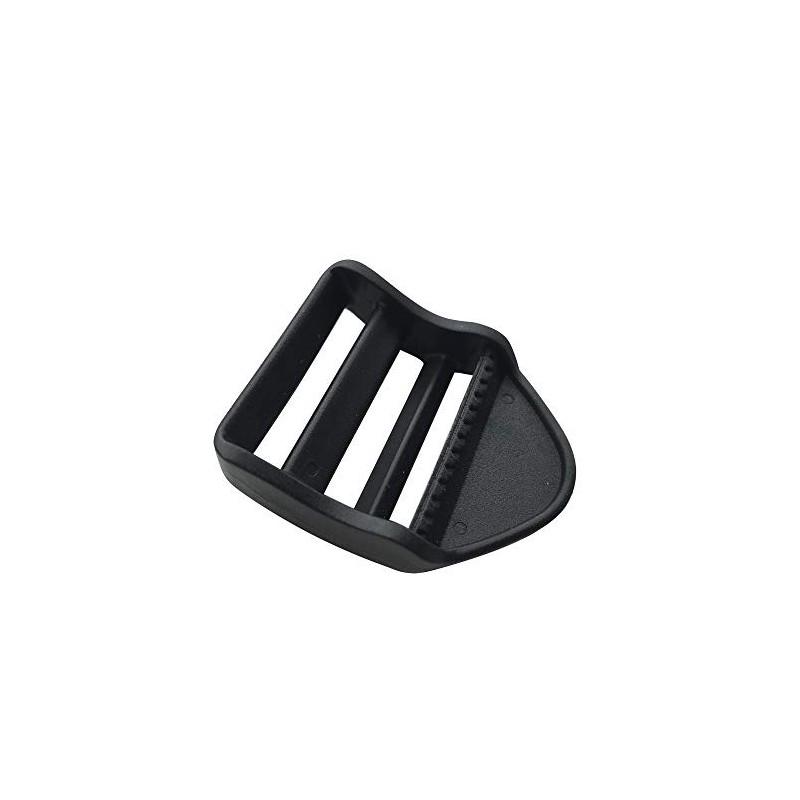 SORTUMOLA Plastic Ladder Lock,5pcs Black Adjustable webbing Tension Locks For