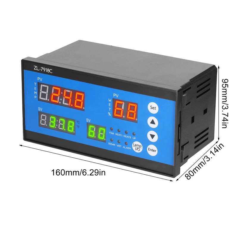 Intelligent Eggs Incubator Controller Multifunctional Automatic Incubator Eggs Hatcher Control