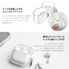Araree AR27403AP4 Airpods 4 Case, Nu:kin Hard Clear Case, Top