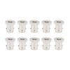 10 Pcs BNC Female to SMA Male Connector Adapter for