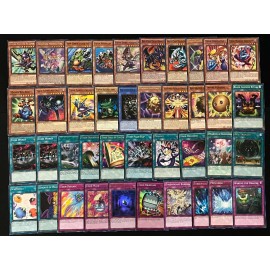 YUGIOH TOON WORLD DECK- MAXIMILLION PEGASUS- SHADOW- BOOKMARK- MIMICAT- ROLLBACK