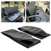 ECOTRIC Black Seat Cover Replacement Set Compatible with 2002-2008 Polaris