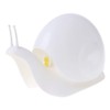 Cute Snail Soap Dispenser for Kitchen Bathroom etc. (120ML) (White)