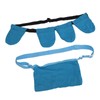 Blue Breast Surgery Drainage Bag Breathable Mastectomy Drain Holder with