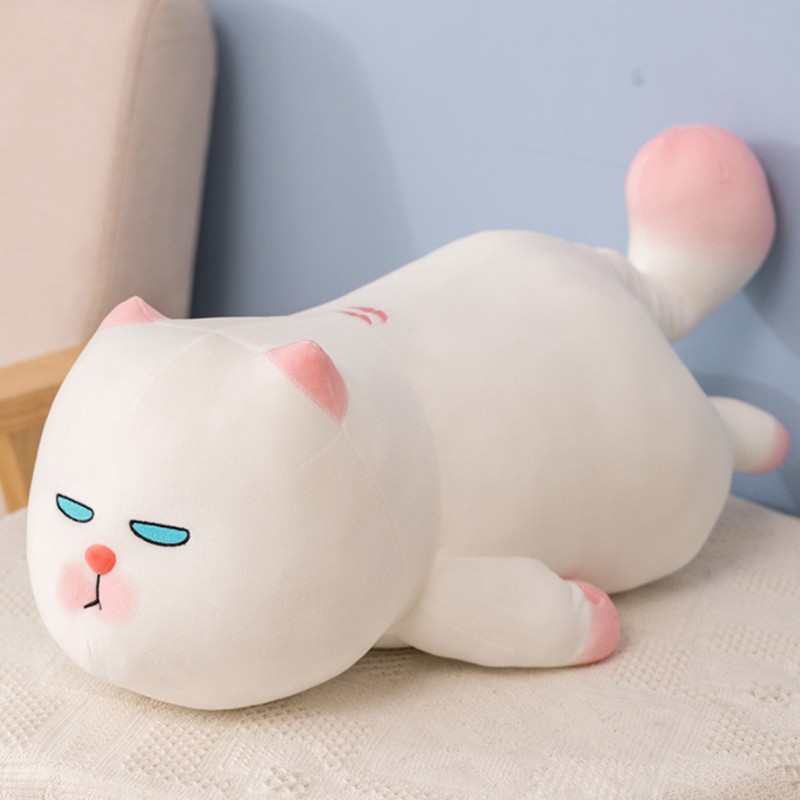 Cartoon Cat Plush Toy Cute Soft Comfortable Elastic Children Stuffed