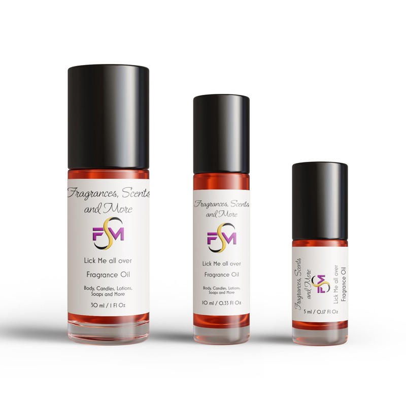 Lick Me All Over Fragrance Oil - 0.17 Fl Oz